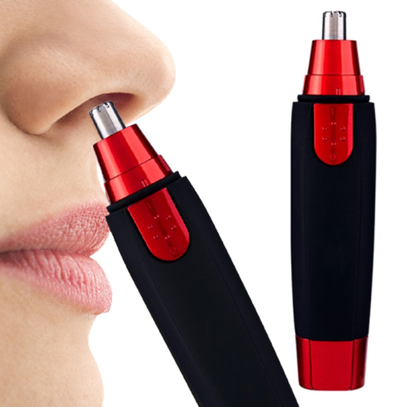 Electric Nose Hair Ear Face Trimmer Clean Razor Care Kit For Men/Women