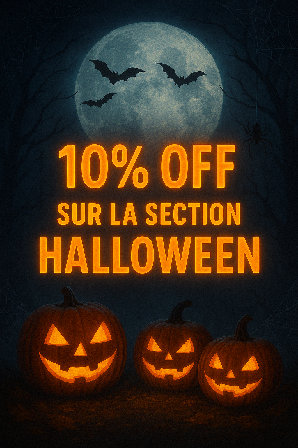 HALLOWEEN 10% OFF