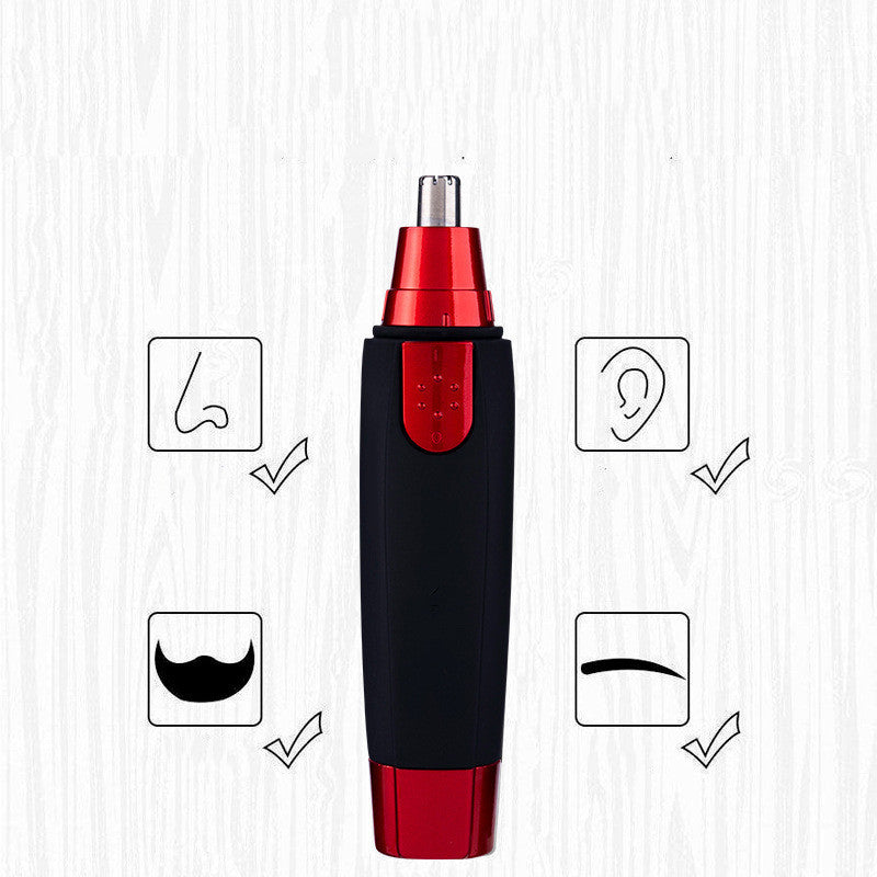 Electric Nose Hair Ear Face Trimmer Clean Razor Care Kit For Men/Women