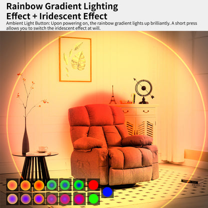Petite applique murale LED couleur