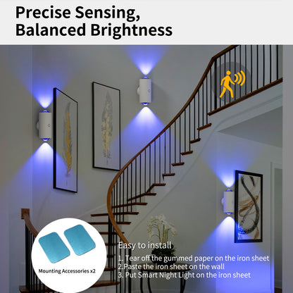 Petite applique murale LED couleur